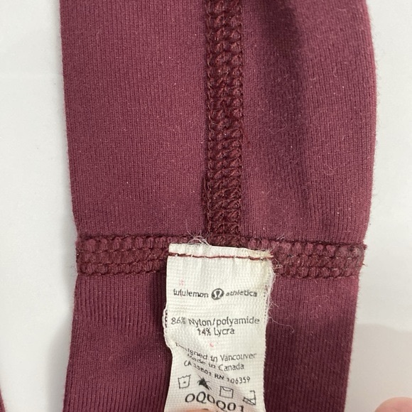 Lululemon maroon headband - Picture 4 of 4